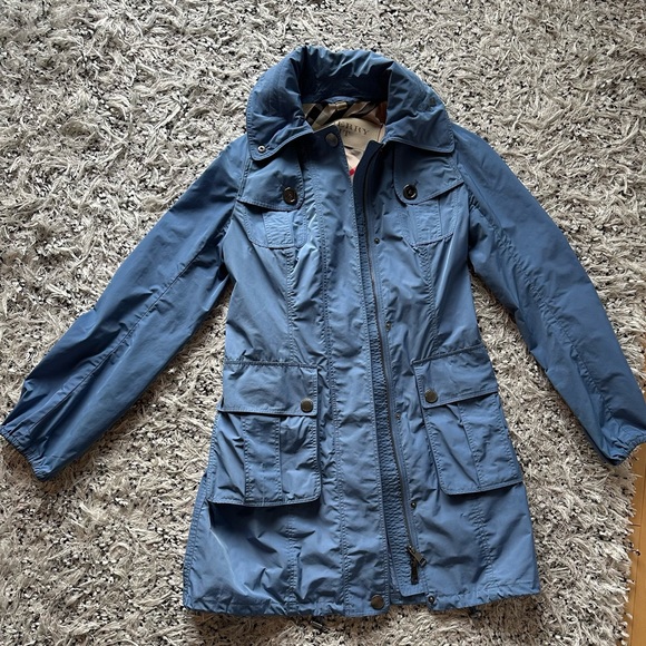 Light blue Burberry Trench Coat - Picture 1 of 14